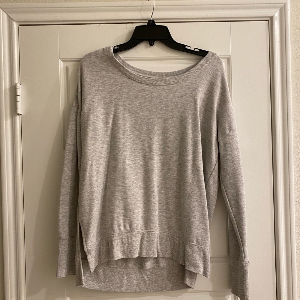 Gray sweater